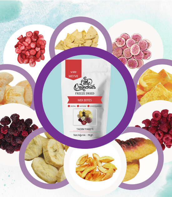 Little Crunchies Freeze Dried Atıştırmalık // Mix