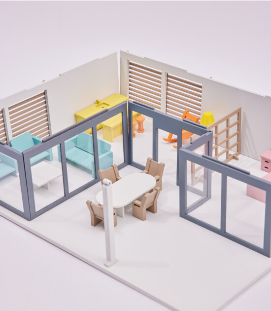 Little Forest Animals Bebek Evi // House of Malibu