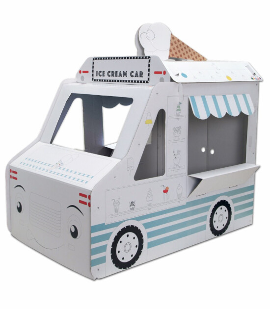 Little Maker Boyanabilir Oyun Maketi // Ice Cream