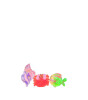 Little Mermaids - Çocuk Toka Small / Yengeç