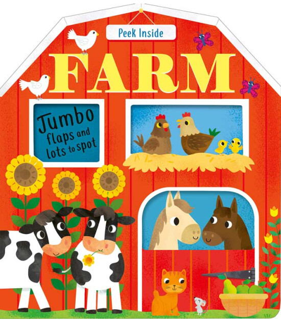 Little Tiger Press Peek Inside: Farm