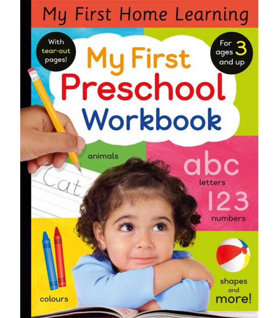 Little Tiger Press My First Home Learning: My First Preschool Workbook