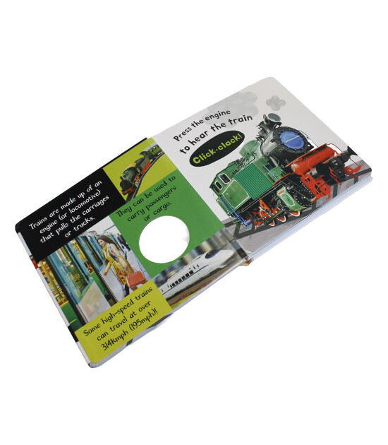 Little Tiger Press Noisy Things That Go (My First Touch and Feel Sound Book)