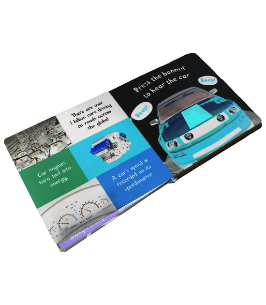 Little Tiger Press Noisy Things That Go (My First Touch and Feel Sound Book)