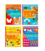 Little Tiger Press Alphabet and Numbers : Alphabet A to M; Alphabet N to Z; Numbers 1 to 5; Numbers 6 to 10