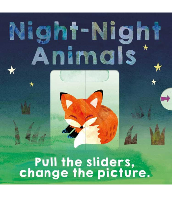 Little Tiger Press Night-Night Animals : Pull the Sliders Change the Picture