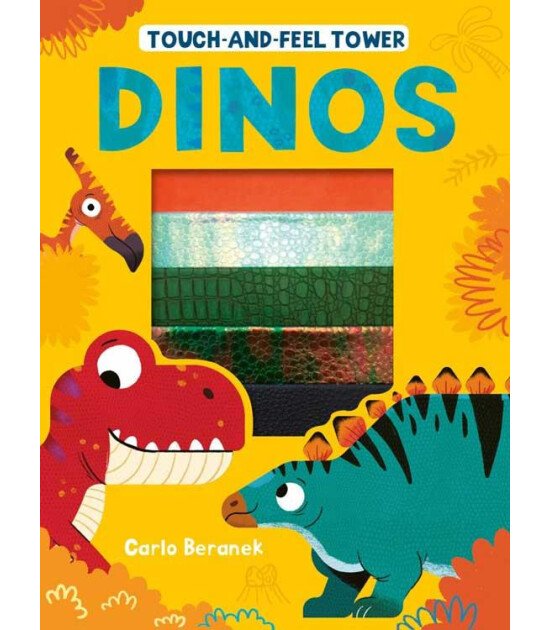 Little Tiger Press Touch-and-feel Tower Dinos