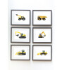 Little Forest Animals Mini Excavator (Gri Çerçeve)