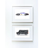 Little Forest Animals SWAT Van (Beyaz Çerçeve)