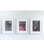 Little Forest Animals Looking to the World (Beyaz Çerçeve)