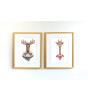 Little Forest Animals Caribou with Sweater (Natural Çerçeve)