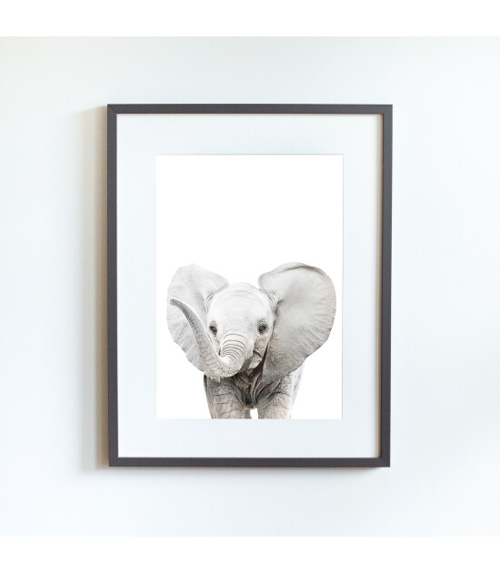 Little Forest Animals Wilma the Elephant (Gri Çerçeve)