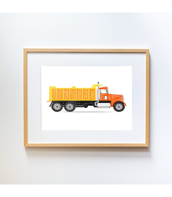 Little Forest Animals Dump Truck (Natural &Ccedil;er&ccedil;eve)