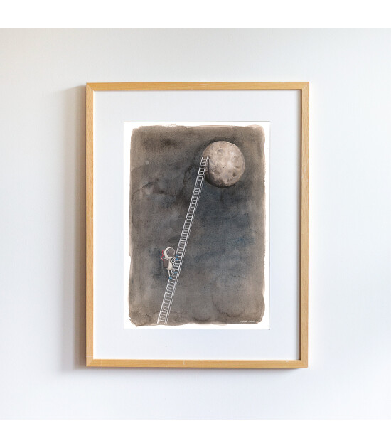 Little Forest Animals Stairs to the World (Natural &Ccedil;er&ccedil;eve)