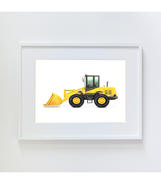 Little Forest Animals Loader (Beyaz Çerçeve)