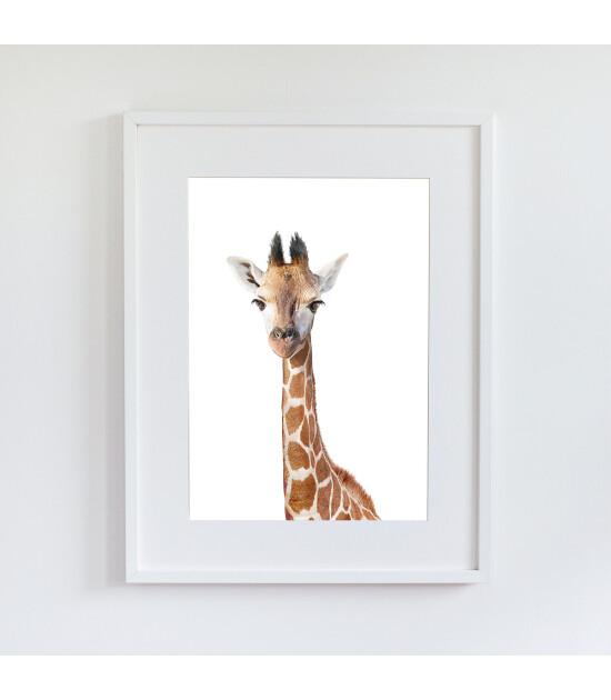 Little Forest Animals Gloria the Giraffe (Beyaz Çerçeve)