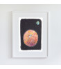 Little Forest Animals Pink Planet (Beyaz Çerçeve)