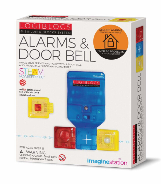 Logiblocs Alarm & Door Bell Akıllı Elektronik Oyun Devresi