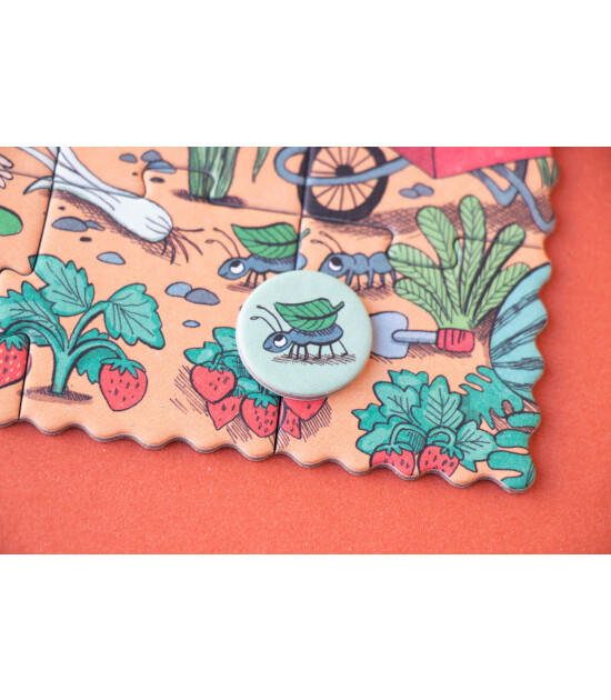 Londji Tiny 24 Parça Puzzle - Garden