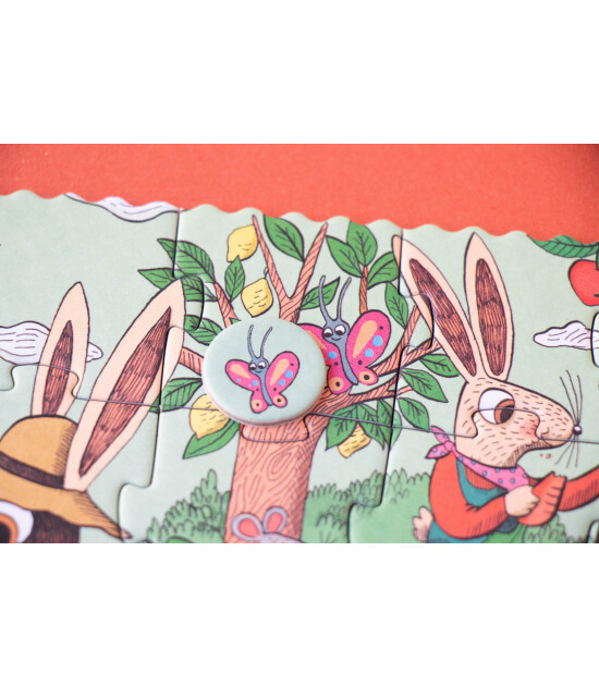 Londji Tiny 24 Parça Puzzle - Garden