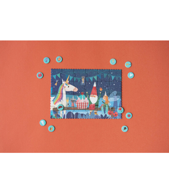Londji Tiny 24 Parça Puzzle - Unicorn