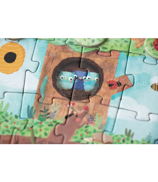 Londji Tiny 36 Parça Puzzle - Pommier