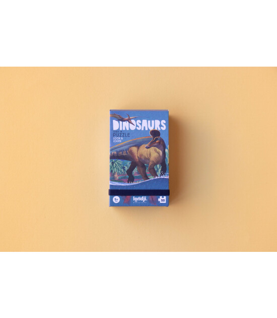 Londji Tiny 50 Parça Puzzle - Dinosaurs
