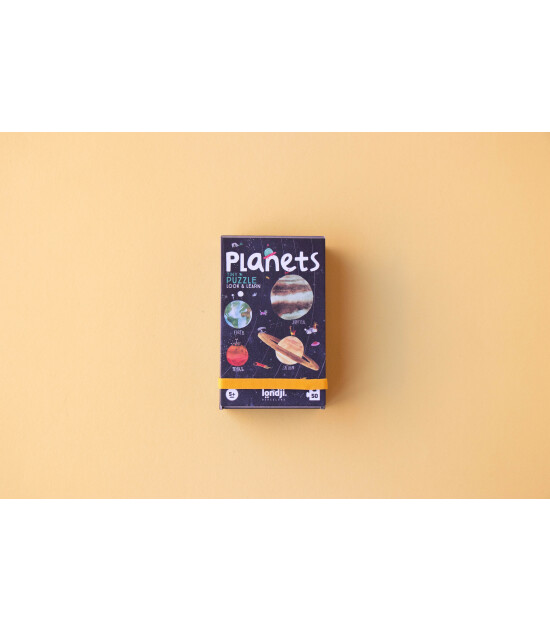 Londji Tiny 50 Parça Puzzle - Planets
