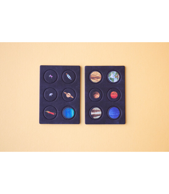 Londji Tiny 50 Parça Puzzle - Planets