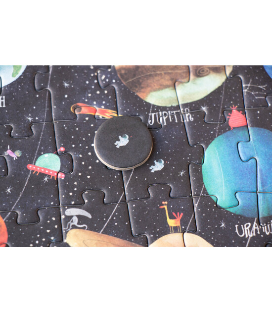 Londji Tiny 50 Parça Puzzle - Planets
