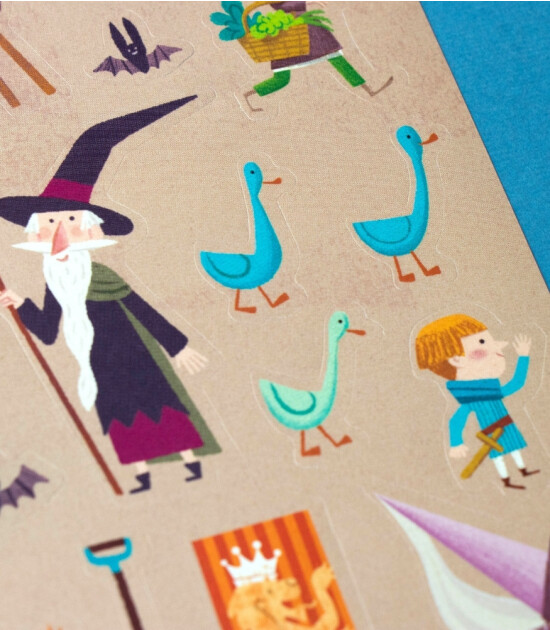 Londji Activities Resuable Stickers // Medieval