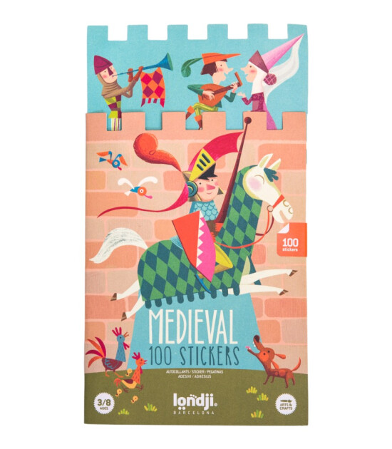 Londji Activities Resuable Stickers // Medieval
