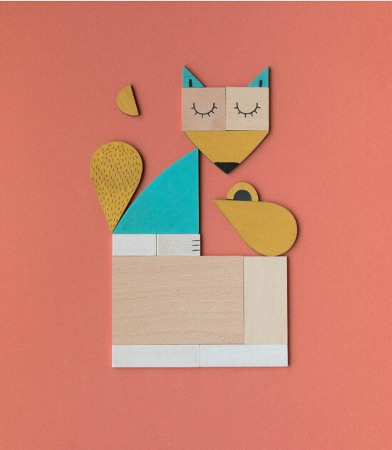 Londji Ahşap Oyun Set // The Fox & The Mouse