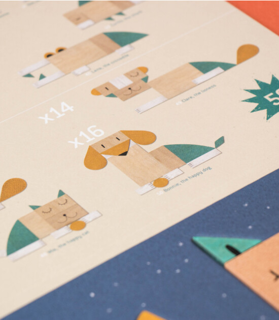 Londji Ahşap Oyun Set // The Fox & The Mouse