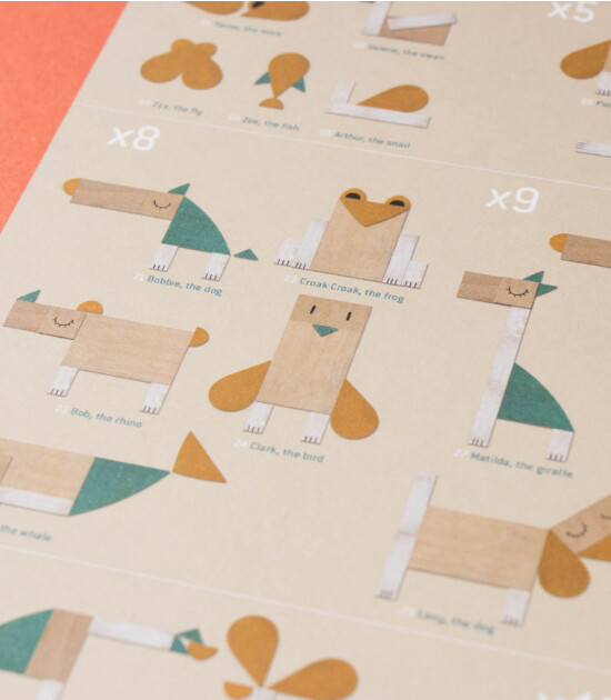 Londji Ahşap Oyun Set // The Fox & The Mouse