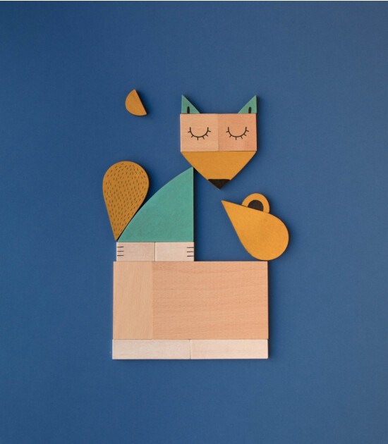 Londji Ahşap Oyun Set // The Fox & The Mouse