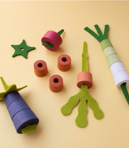Londji Keçe Puzzle // Veggies
