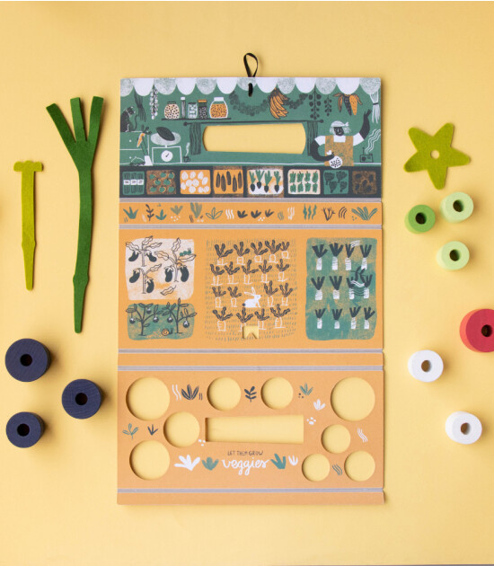 Londji Keçe Puzzle // Veggies