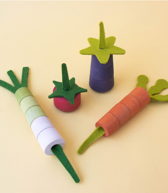 Londji Keçe Puzzle // Veggies