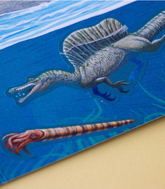 Londji Activities Resuable Stickers // Dino