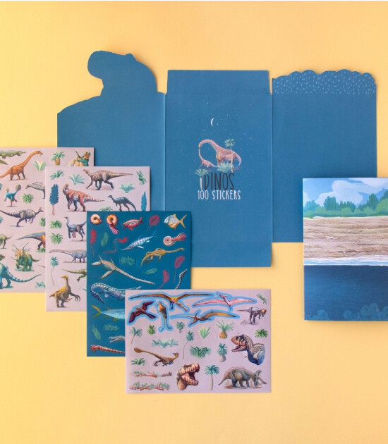 Londji Activities Resuable Stickers // Dino