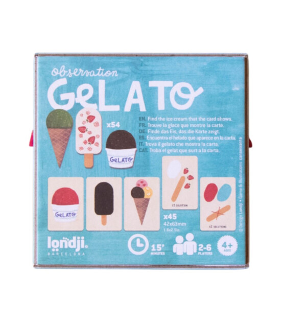 Londji Pocket Tiny Game // Gelato
