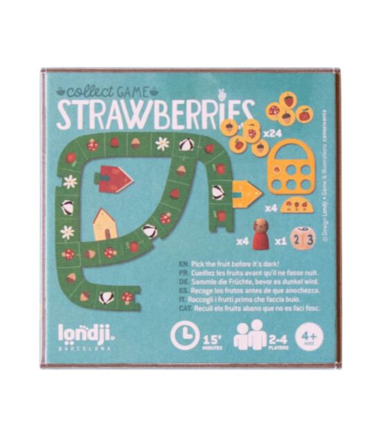 Londji Pocket Tiny Game // Strawberries