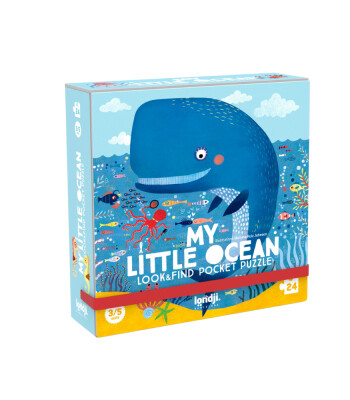 Londji Pocket Puzzle // My Little Ocean (36 Par&ccedil;a)