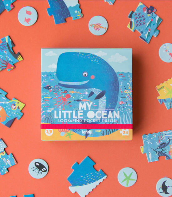 Londji Pocket Puzzle // My Little Ocean (36 Parça)