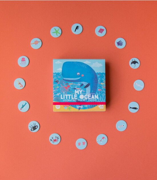 Londji Pocket Puzzle // My Little Ocean (36 Parça)