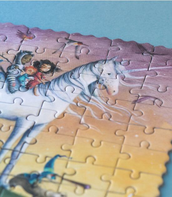 Londji Pocket Puzzle // My Unicorn (100 Parça)