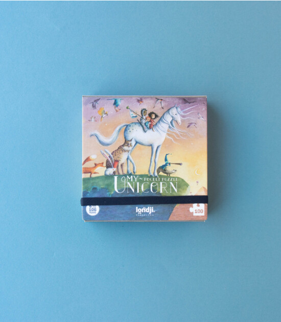 Londji Pocket Puzzle // My Unicorn (100 Parça)