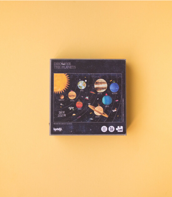 Londji Pocket Puzzle // Discover the Planets (100 Parça)