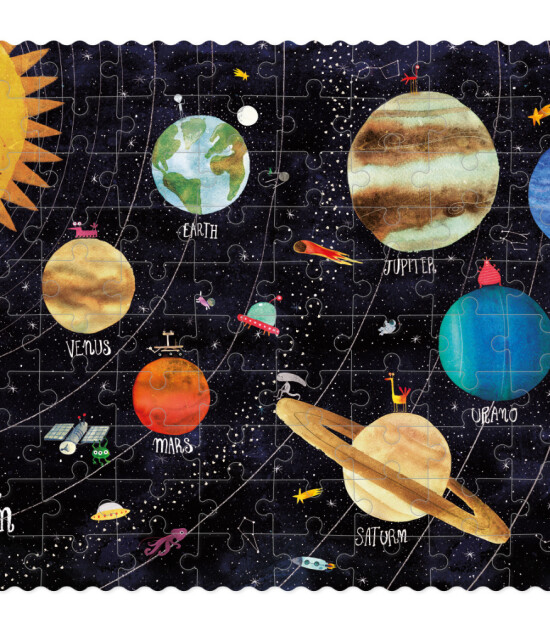 Londji Pocket Puzzle // Discover the Planets (100 Parça)